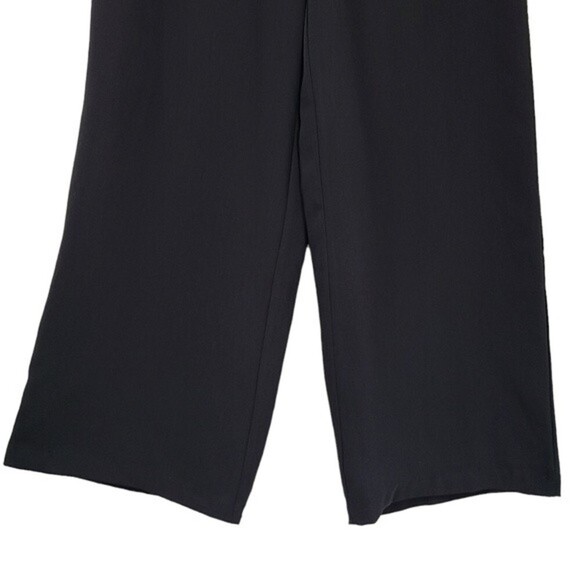 Cupio New Womens Wide Leg Black Lined Dress Pants Size Medium - Picture 3 of 12